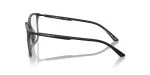 แว่นสายตา Emporio Armani EA3242U 6106 มุมข้าง Square Translucent Black