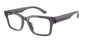 Emporio Armani EA3245U 6106 แว่นสายตาอะซิเตทเทาโปร่งใส Rectangle Unisex