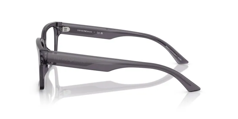 แว่นสายตา Emporio Armani EA3245U 6106 มุมข้าง Translucent Grey