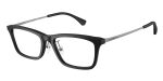 Emporio Armani EA3252D 5001 แว่นสายตาอะซิเตทดำด้าน Rectangle XL Asian Fit สำหรับผู้ชาย