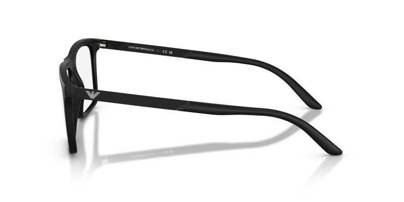 แว่นสายตา Emporio Armani EA3253F 5001 มุมข้าง ขาโลหะเส้นบาง