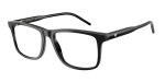 Emporio Armani EA3257F 5017 แว่นสายตาอะซิเตทดำขัดเงา Square สำหรับผู้ชาย