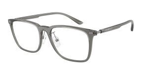 Emporio Armani EA3263D 6106 แว่นสายตากรอบฉีดเทาโปร่งใส Pillow Unisex Asian Fit