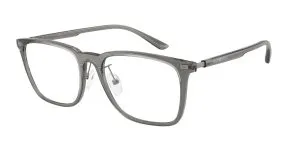 Emporio Armani EA3263D 6106 แว่นสายตากรอบฉีดเทาโปร่งใส Pillow Unisex Asian Fit