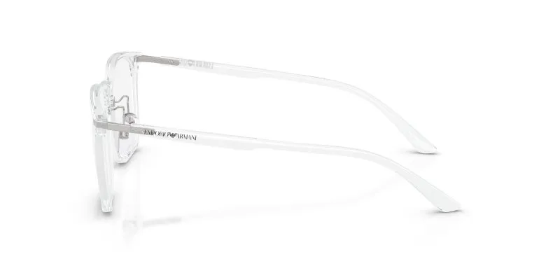 แว่นสายตา Emporio Armani EA3263D 6344 มุมข้าง Pillow Crystal Unisex