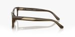 แว่นสายตา Emporio Armani EA3265U 6307 มุมข้าง Rectangle Brown