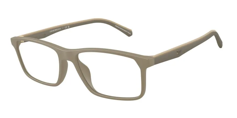Emporio Armani EA3266U 5437 แว่นสายตากรอบเบจ สำหรับผู้ชาย Emporio Armani EA3266U 5437 แว่นสายตากรอบเบจ สำหรับผู้ชาย