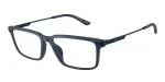 Emporio Armani EA3268U 6185 แว่นสายตากรอบฉีดน้ำเงินด้าน Rectangle Unisex