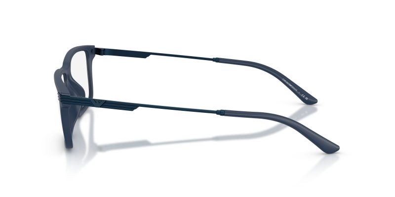 แว่นสายตา Emporio Armani EA3268U 6185 มุมข้าง Rectangle Matte Blue
