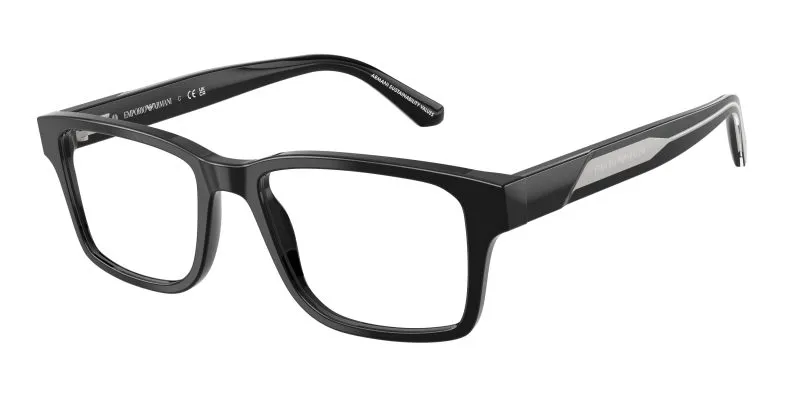 Emporio Armani EA3271F 5017 แว่นสายตากรอบดำ สำหรับผู้ชาย Emporio Armani EA3271F 5017 แว่นสายตากรอบดำ สำหรับผู้ชาย