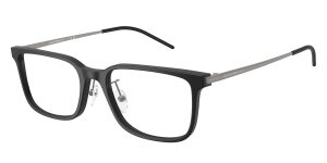 Emporio Armani EA3275D 5001 แว่นสายตาอะซิเตทดำด้าน Rectangle XXL Asian Fit สำหรับผู้ชาย