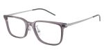 Emporio Armani EA3275D 5029 แว่นสายตาอะซิเตทเทาโปร่งใส Rectangle XXL Asian Fit สำหรับผู้ชาย