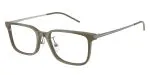Emporio Armani EA3275D 6337 แว่นสายตาอะซิเตทเขียวเข้ม Rectangle XXL Asian Fit สำหรับผู้ชาย