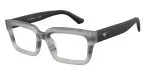 Emporio Armani EA3277U 6367 แว่นสายตาอะซิเตท Striped Havana Grey Rectangle Unisex Emporio Armani EA3277U 6367 แว่นสายตาอะซิเตท Striped Havana Grey Rectangle Unisex