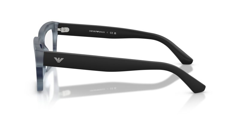 แว่นสายตา Emporio Armani EA3277U 6368 มุมข้าง ขาโลหะเส้นบาง