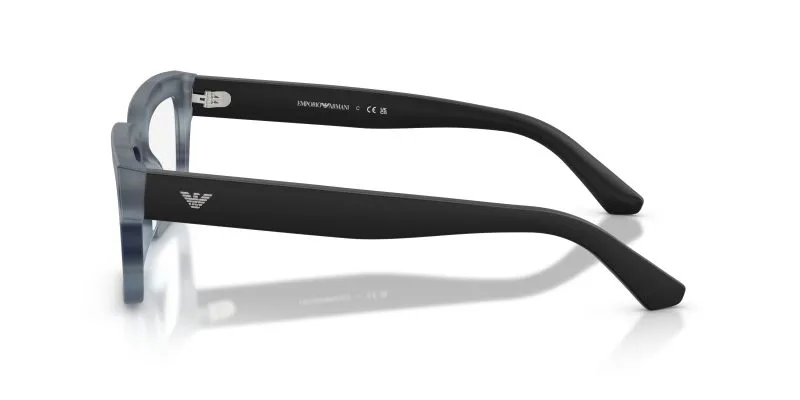 แว่นสายตา Emporio Armani EA3277U 6368 มุมข้าง ขาโลหะเส้นบาง