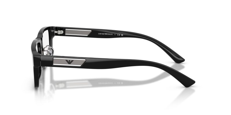 แว่นสายตา Emporio Armani EA3278F 5017 มุมข้าง Rectangle Black