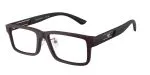 Emporio Armani EA3278F 6371 แว่นสายตาอะซิเตทพลัมด้าน Rectangle สำหรับผู้ชาย Emporio Armani EA3278F 6371 แว่นสายตาอะซิเตทพลัมด้าน Rectangle สำหรับผู้ชาย