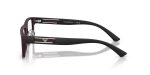 แว่นสายตา Emporio Armani EA3278F 6371 มุมข้าง Rectangle Matte Plum