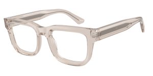 Emporio Armani EA3279F 6363 แว่นสายตาอะซิเตท Translucent Tundra Square สำหรับผู้ชาย