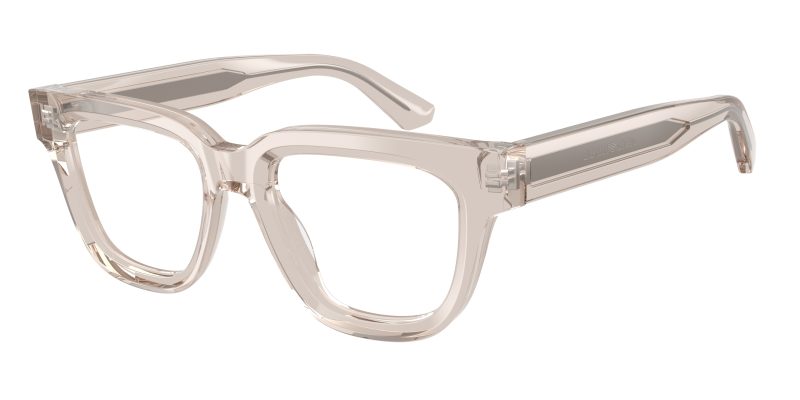 Emporio Armani EA3281F 6363 แว่นสายตาอะซิเตท Translucent Tundra Irregular สำหรับผู้หญิง