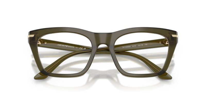 Emporio Armani EA3283BU 6378 close-up ด้านหน้า