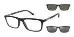 Emporio Armani EA4160 50421W แว่นกันแดดกรอบฉีดดำด้านเลนส์ใส สำหรับผู้ชาย Emporio Armani EA4160 50421W แว่นกันแดดกรอบฉีดดำด้านเลนส์ใส สำหรับผู้ชาย