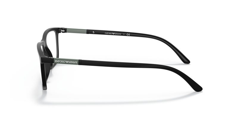 แว่นกันแดด Emporio Armani EA4160 50421W มุมข้าง โลโก้นกอินทรีบนบานพับขาแว่น