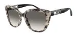 Emporio Armani EA4214U 605811 แว่นกันแดดอะซิเตทฮาวานาครีม Butterfly Gradient Grey สำหรับผู้หญิง