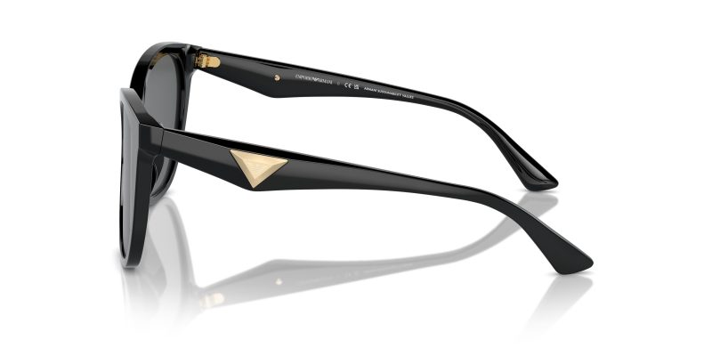 แว่นกันแดด Emporio Armani EA4222U 501787 มุมข้าง ขาโลหะเส้นบาง