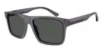 Emporio Armani EA4232F 610687 แว่นกันแดดอะซิเตทเทาโปร่งใส Square Smoke สำหรับผู้ชาย Emporio Armani EA4232F 610687 แว่นกันแดดอะซิเตทเทาโปร่งใส Square Smoke สำหรับผู้ชาย