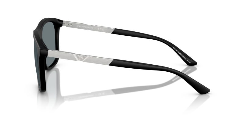 แว่นกันแดด Emporio Armani EA4237F 50016G มุมข้าง Square Mirror