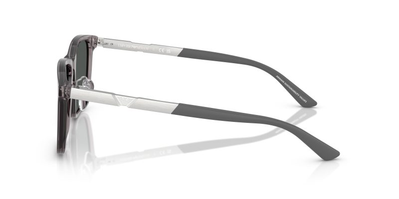 แว่นกันแดด Emporio Armani EA4241D 620687 มุมข้าง Flexible Frame ขาโลหะเส้นบาง