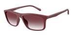 Emporio Armani EA4257U 52618H แว่นกันแดดกรอบฉีดบอร์โดด้าน เลนส์ Violet Gradient สำหรับผู้ชาย Emporio Armani EA4257U 52618H แว่นกันแดดกรอบฉีดบอร์โดด้าน เลนส์ Violet Gradient สำหรับผู้ชาย