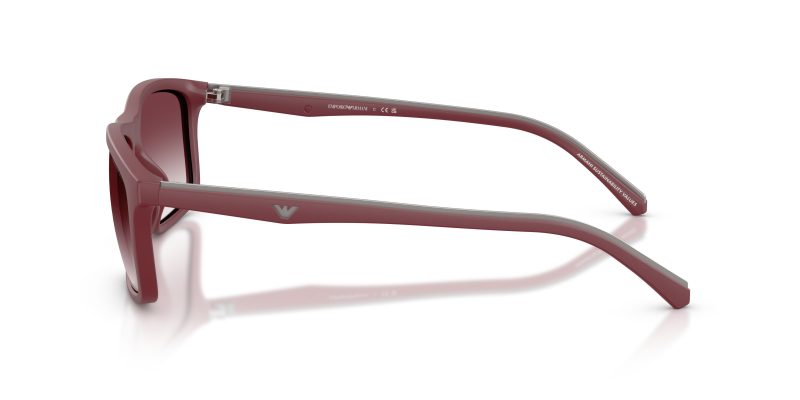 แว่นกันแดด Emporio Armani EA4257U 52618H มุมข้าง Pillow Shape เลนส์ Gradient