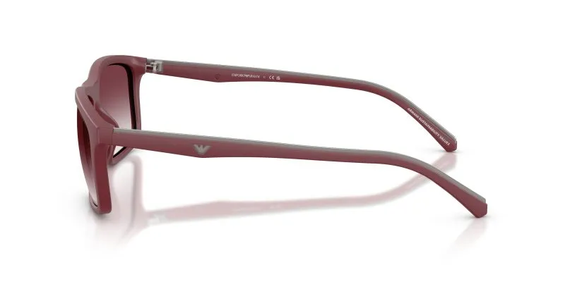แว่นกันแดด Emporio Armani EA4257U 52618H มุมข้าง Pillow Shape เลนส์ Gradient
