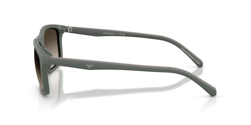 แว่นกันแดด Emporio Armani EA4257U 631213 มุมข้าง Green Gradient Brown
