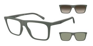 Emporio Armani EA4258F 63121W แว่นกันแดดกรอบเขียว สำหรับผู้ชาย