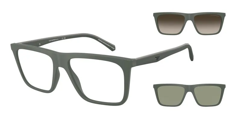 Emporio Armani EA4258F 63121W แว่นกันแดดกรอบเขียว สำหรับผู้ชาย Emporio Armani EA4258F 63121W แว่นกันแดดกรอบเขียว สำหรับผู้ชาย