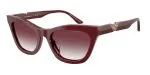 Emporio Armani EA4259U 63238H แว่นกันแดดอะซิเตทบอร์โดประกาย Cat-Eye Violet Gradient สำหรับผู้หญิง Emporio Armani EA4259U 63238H แว่นกันแดดอะซิเตทบอร์โดประกาย Cat-Eye Violet Gradient สำหรับผู้หญิง