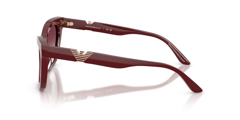 แว่นกันแดด Emporio Armani EA4259U 63238H มุมข้าง Cat-Eye Bordeaux Violet