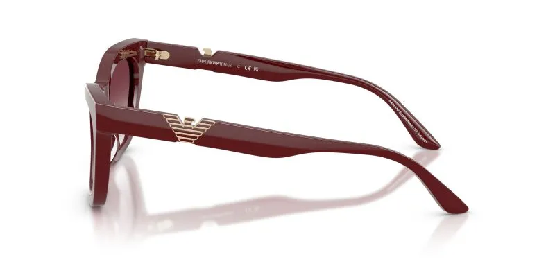แว่นกันแดด Emporio Armani EA4259U 63238H มุมข้าง Cat-Eye Bordeaux Violet