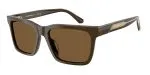 Emporio Armani EA4262U 630773 แว่นกันแดดกรอบน้ำตาล สำหรับผู้ชาย