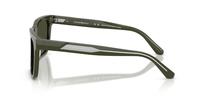 แว่นกันแดด Emporio Armani EA4262U 632182 มุมข้าง ขาโลหะเส้นบาง