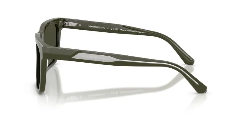 แว่นกันแดด Emporio Armani EA4262U 632182 มุมข้าง ขาโลหะเส้นบาง