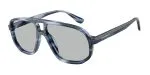 Emporio Armani EA4263U 632787 แว่นกันแดดกรอบน้ำเงิน สำหรับผู้ชาย