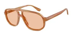 Emporio Armani EA4263U 632873 แว่นกันแดดกรอบน้ำตาล สำหรับผู้ชาย