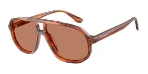 Emporio Armani EA4263U 632973 แว่นกันแดดกรอบน้ำตาล สำหรับผู้ชาย