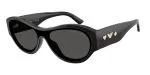 Emporio Armani EA4265U 501787 แว่นกันแดดอะซิเตทดำ Shield Wrap Y2K สำหรับผู้หญิง Emporio Armani EA4265U 501787 แว่นกันแดดอะซิเตทดำ Shield Wrap Y2K สำหรับผู้หญิง