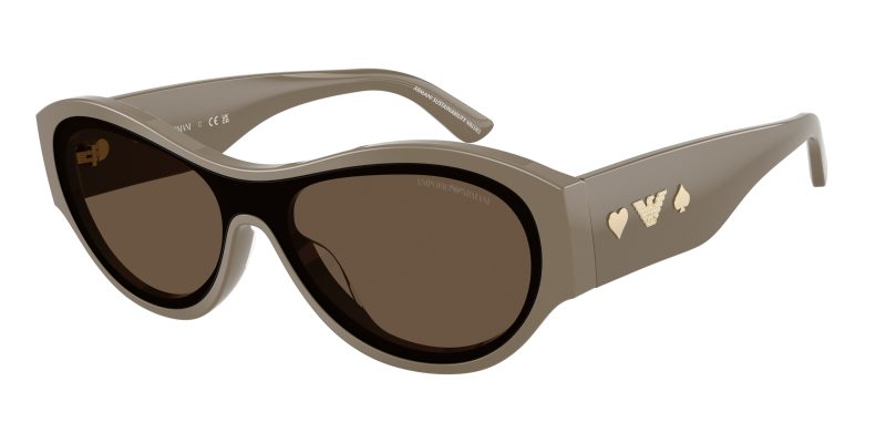 Emporio Armani EA4265U 634273 แว่นกันแดดกรอบน้ำตาล สำหรับผู้หญิง